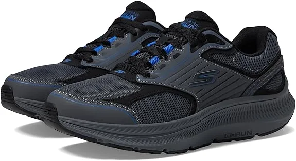 Men wearing best running sneakers Skechers Go Run Consistent 2.0 on a city sidewalk