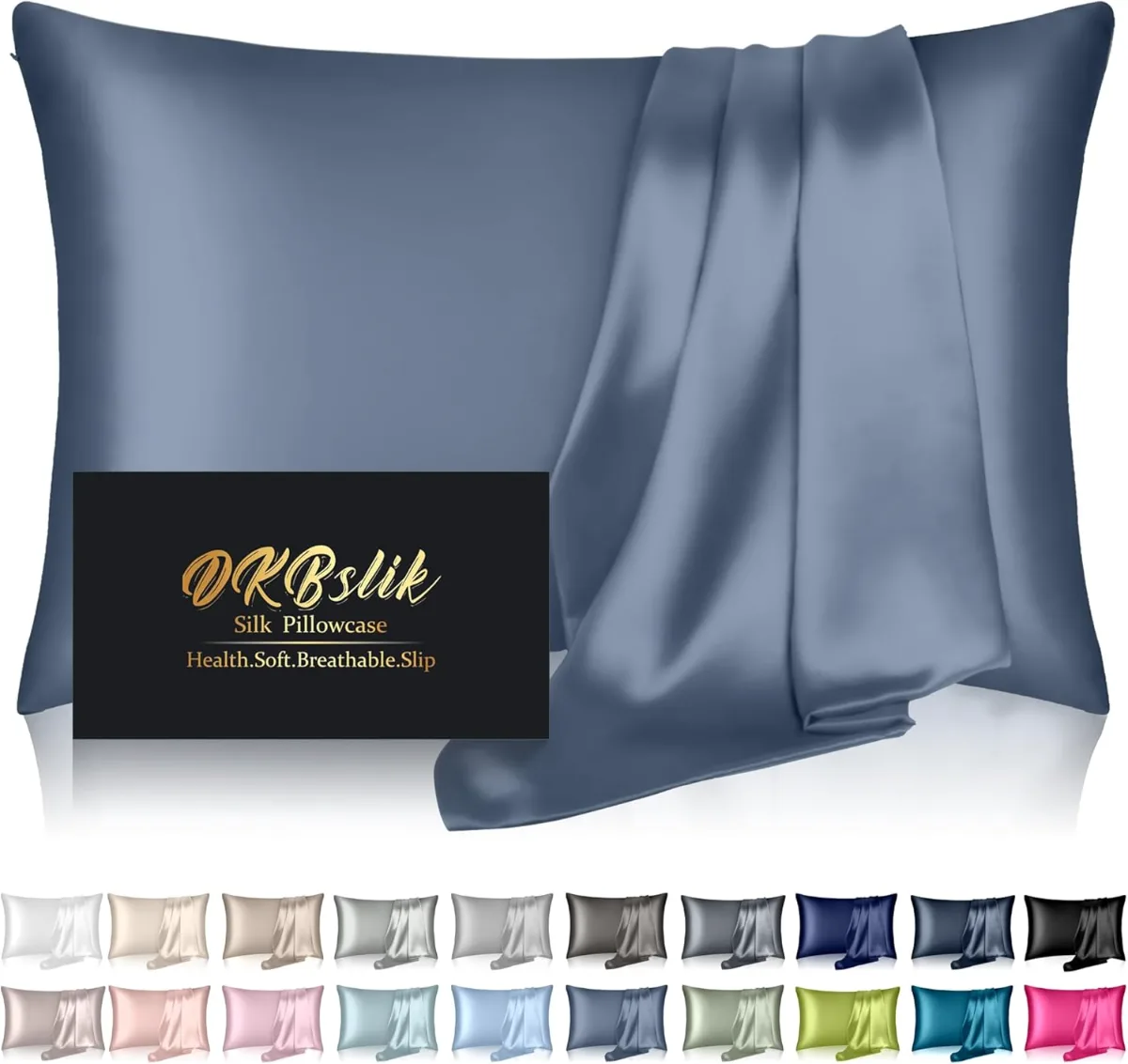 Flat lay of last minute gifts that look expensive: scented candle set, plush throw blanket, jewelry organizer, silk pillowcase, gold sunflower necklace, waterproof Bluetooth speaker