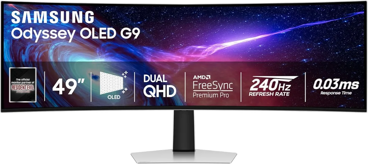 Ultimate 2026 Gaming Setup & Streamer Essentials featuring Alienware desktop, Samsung Odyssey monitor, and Secretlab chair on a streamer desk